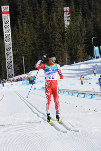 バンクーバーパラリンピック 距離スキー男子立位10キロクラシカル