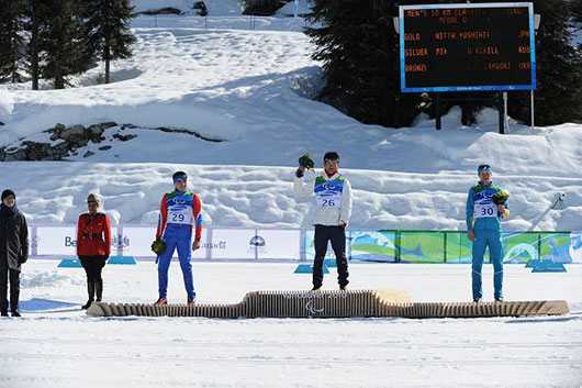 バンクーバーパラリンピック 距離スキー男子立位10キロクラシカル