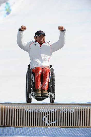 バンクーバーパラリンピック アルペンスキー男子スーパー大回転座位
