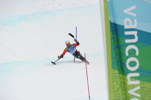 バンクーバーパラリンピック アルペンスキー男子スーパーコンバインド座位